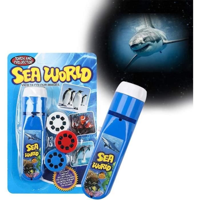 Projecteur Lampe Torche Dinosaures Pour Enfants - 3 Disques, 24 Images, Jouet éducatif Scientifique 3-7 Ans - Cadeau Garçon Fille