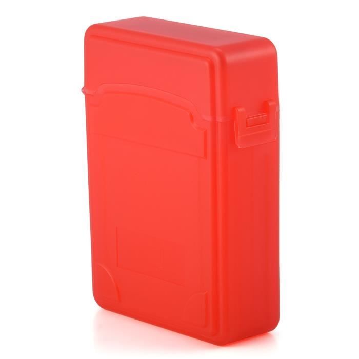 Boîtier De Protection Pour Disque Dur 2,5 Pouces SSD/HDD - Transparent PP - Pour Rangement Et Empilage Sécurisé