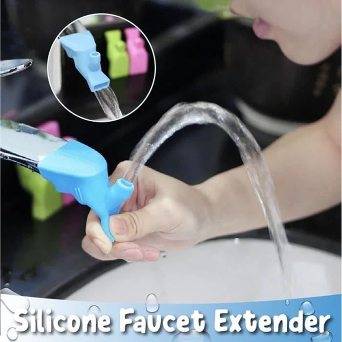 Lot De 3 Rallonges De Robinet Pour Enfants - Adaptateur évier Salle De Bain Pour Faciliter Le Lavage Des Mains