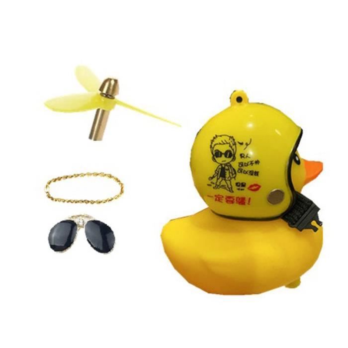 Ornement Rétroviseur Canard Jaune - Acrylique 2D Mignon, Pendentif Pour Voiture, Sac à Dos Ou Porte-clés