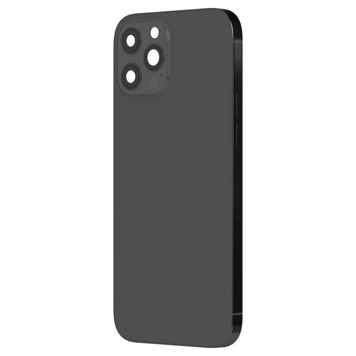 Châssis Arrière IPhone 12 Pro Max Blanc Avec Vitre - Pièce De Rechange Générique Neuve
