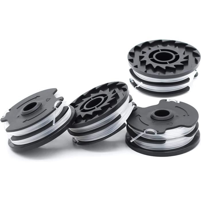 Odashen Lot De 4 Bobines De Rechange Pour Débroussailleuse Sans Fil Parkside PRTA 20-Li C3 IAN351753