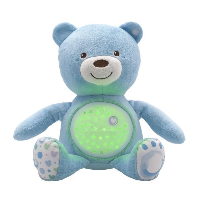 ourson lumineux et musical
