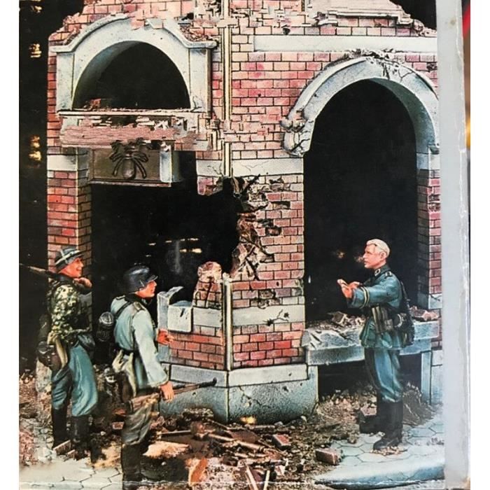 Kit d'assemblage de figurines en résine à l'échelle 1/35, équipe de