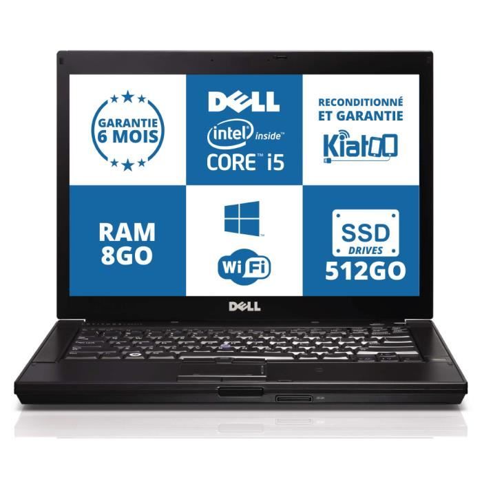 ORDINATEUR PORTABLE  LATITUDE E4310 CORE I5 8GO