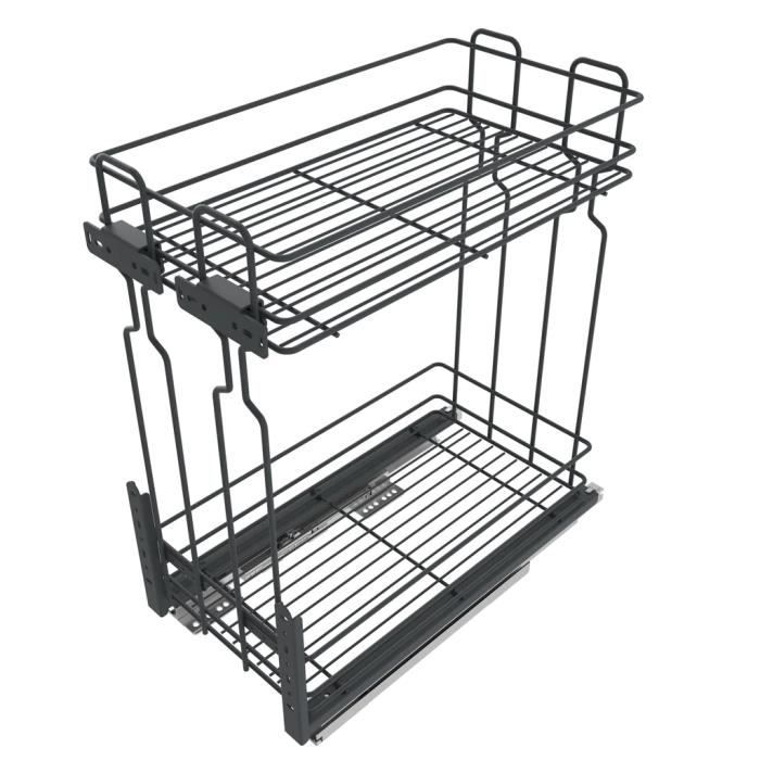 Organizador Para Plantas Con Ruedas - Pack De 2, Cuadrados De Madera - Ruedas Giratorias Con Freno, Carga 150 Lbs