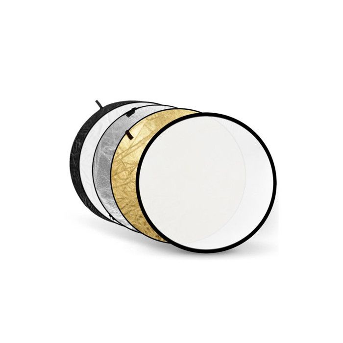 Kit 2 Réflecteurs Lasolite – Or/Argent Et Blanc – Occasion Comme Neufs