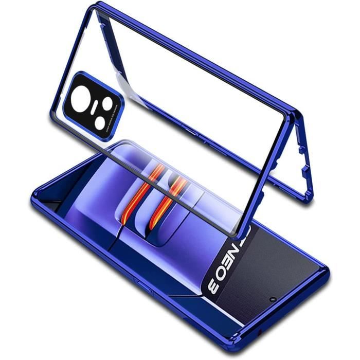 Coque Silicone + Film Verre Trempé Pour Realme GT Neo 2 / Neo 3T / GT 2 - Transparent, Protection 360°