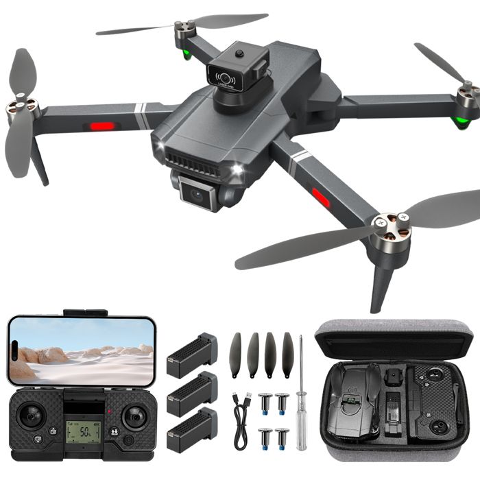 Eachine E520S - 5G GPS WIFI - RC Drone FPV - 4K HD Caméra -Temps de vol  16mins Quadcopter Pliant Cadeau Noël - Cdiscount Jeux - Jouets