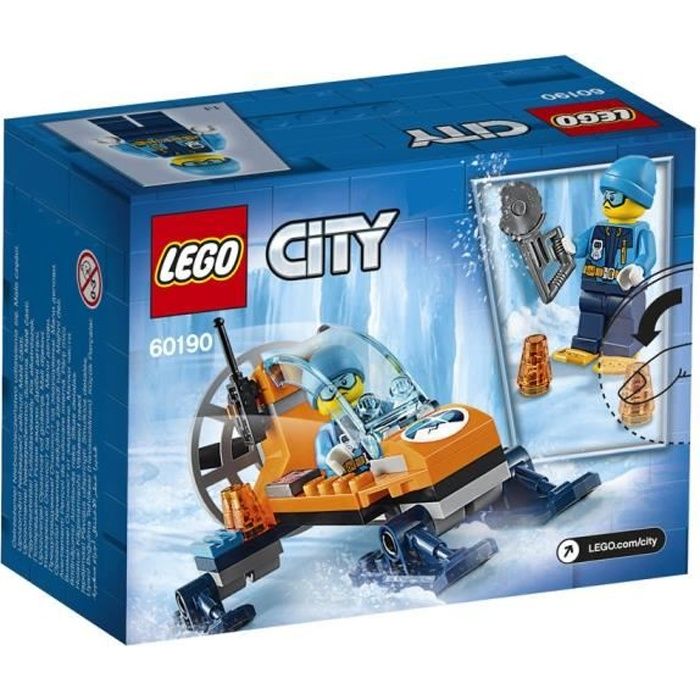 Acheter LEGO® City 60190 LAéroglisseur Arctique Reconditionné - 50,00 € LEGO® City 60190 LAéroglisseur Arctique Reconditionné - Lego reconditionné disponible sur Cdiscount Seconde Vie