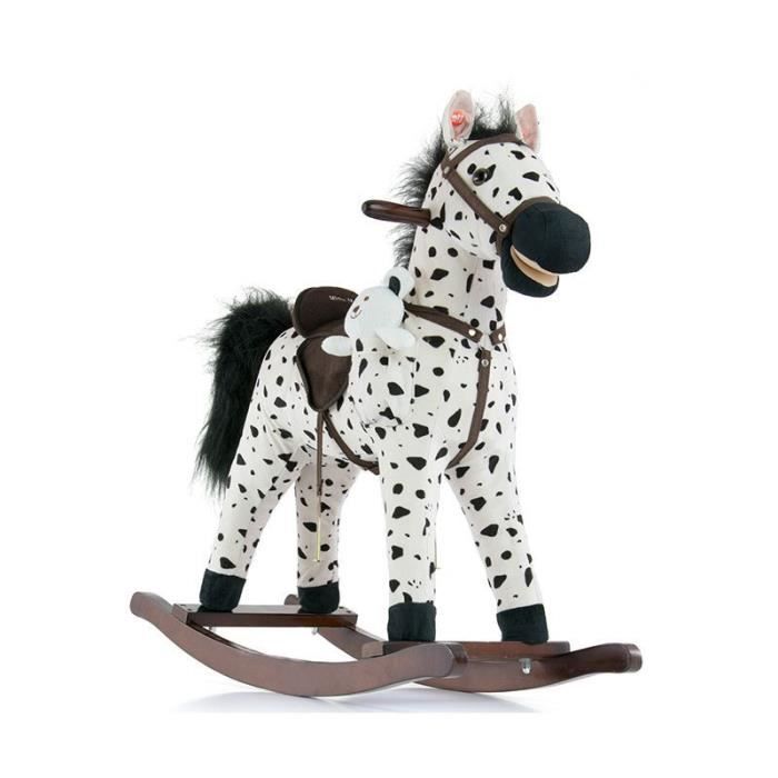 Cheval à bascule - Milly Mally - Mustang - Noir - À partir de 3 ans - Intérieur