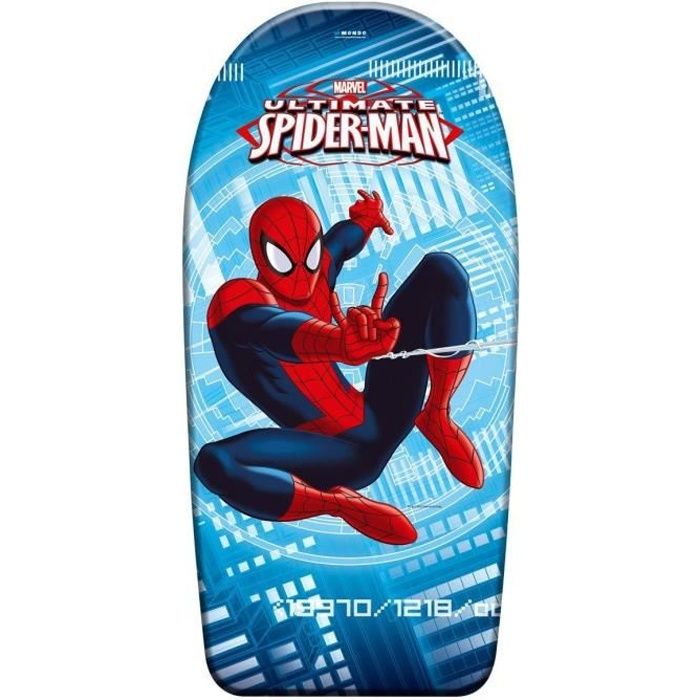 Bodyboard - MONDO - Ultimate Spider-man - 94cm - Enfant - Rouge et bleu