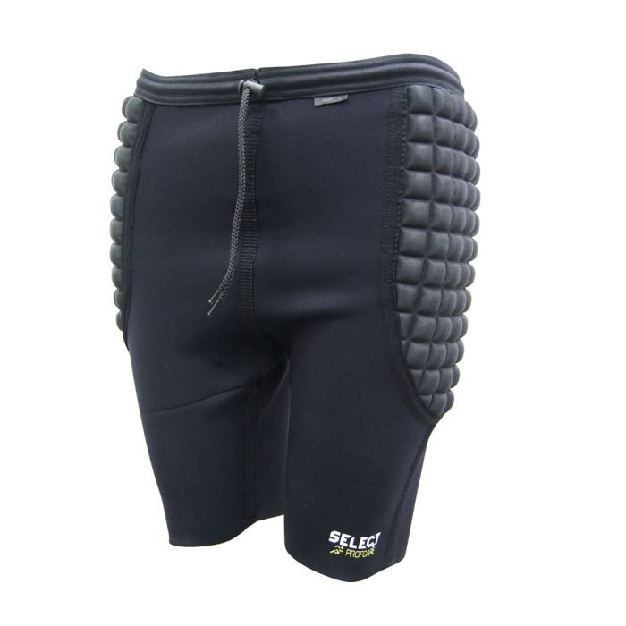 Shorts de gardien Select - Pantalons de football pour homme - Protection EVA - Noir Shorts de gardien Select - Pantalons de football pour homme - Protection EVA - Noir