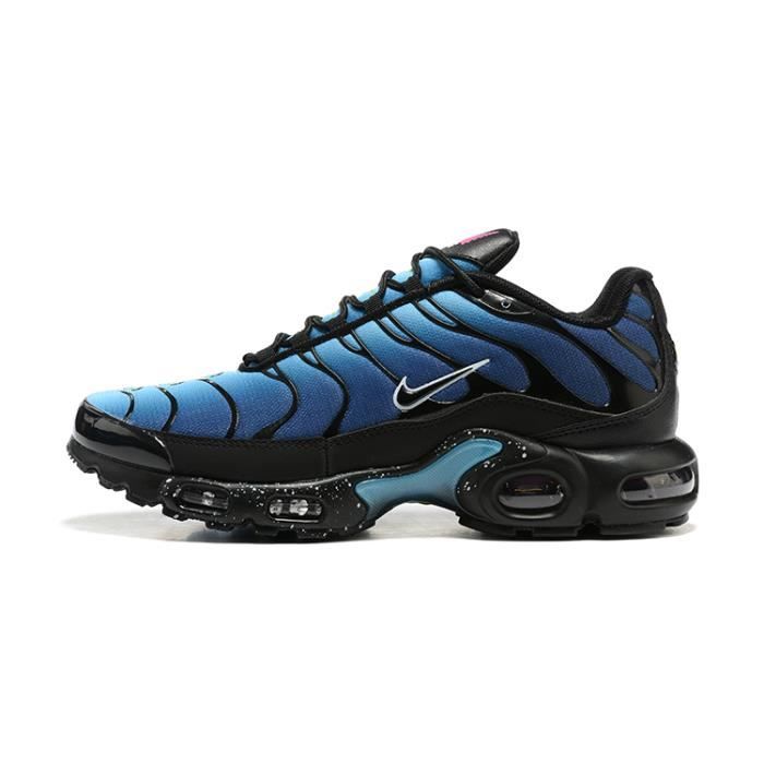 NIKE AIR MAX Plus TXT TN Baskets Chaussures Entrainement course Noir Bleu Cdiscount Sport