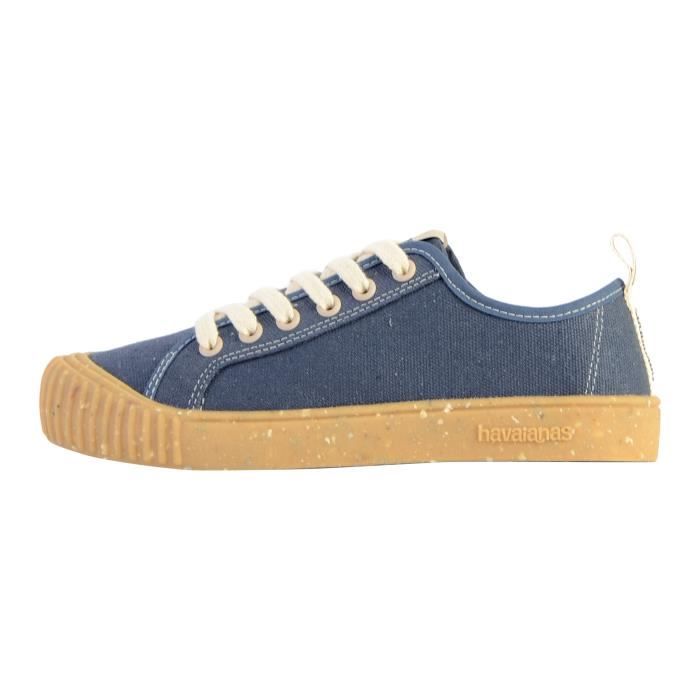 Havaianas Baskets basses - HAVAIANAS - Tennis à Lacets Calc Can Roots - Couleur Bleu marine - Confort exceptionnel