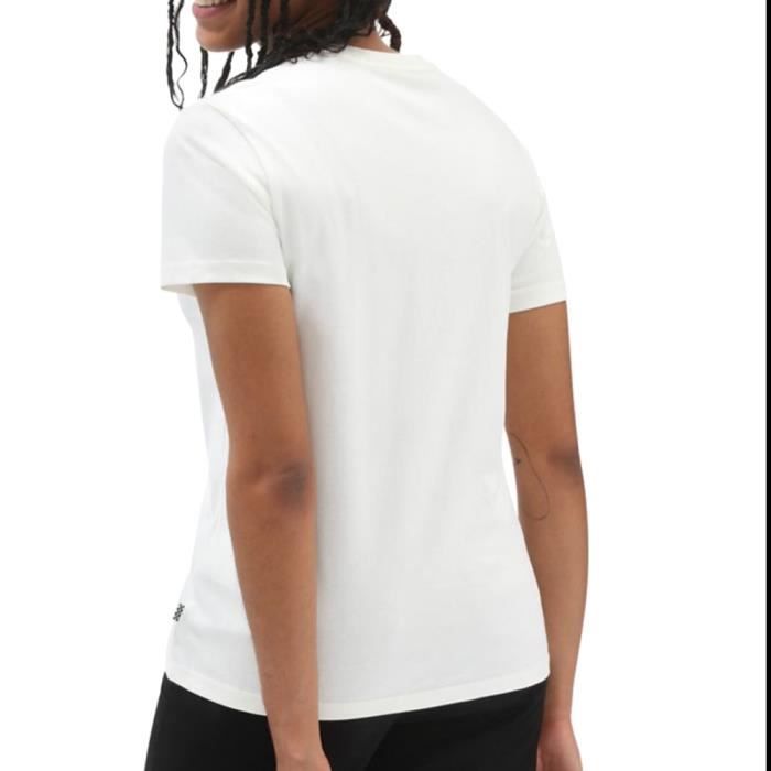 T shirt vans blanc femme top