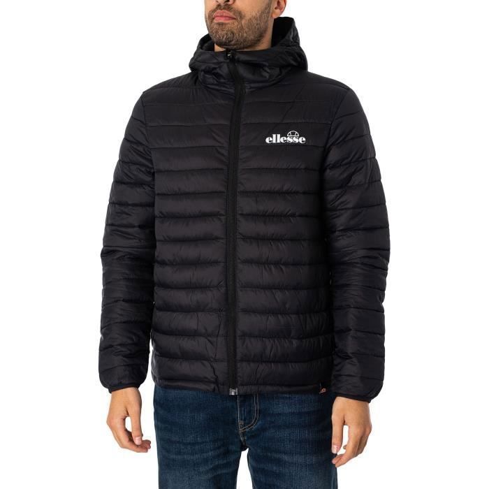 Ellesse Homme Doudoune Ellesse Femme Noir Veste Matelassée