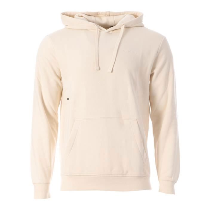 Sweat TEDDY SMITH nark Hoody Écru 70% Coton Manches