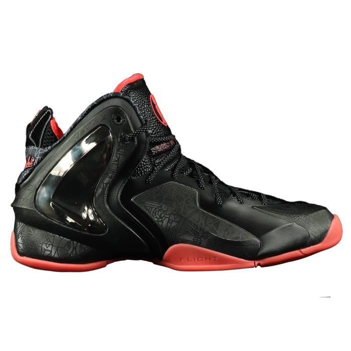 Chaussures de Basket-ball NIKE Lil Penny Posite Prm QS - Noir Rose Argent - Respirant Chaussures de Basket-ball NIKE Lil Penny Posite Prm QS - Noir Rose Argent - Respirant