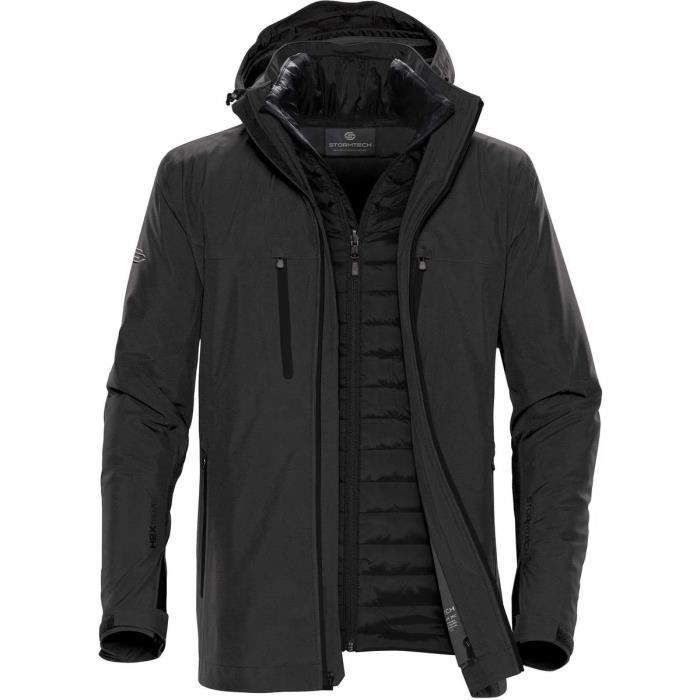 Veste technique 3 en 1 homme XB 4 MATRIX gris charcoal