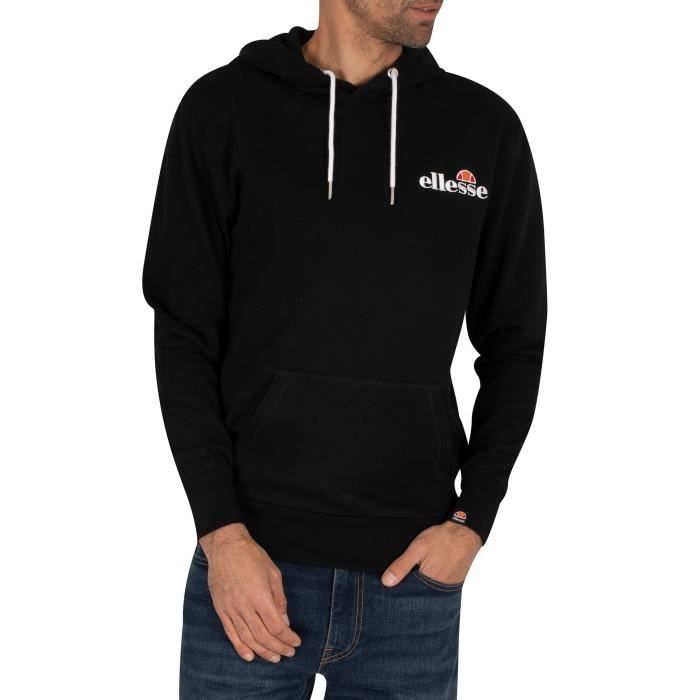 Ellesse Pour des hommes Primero Sweat à capuche léger, Noir