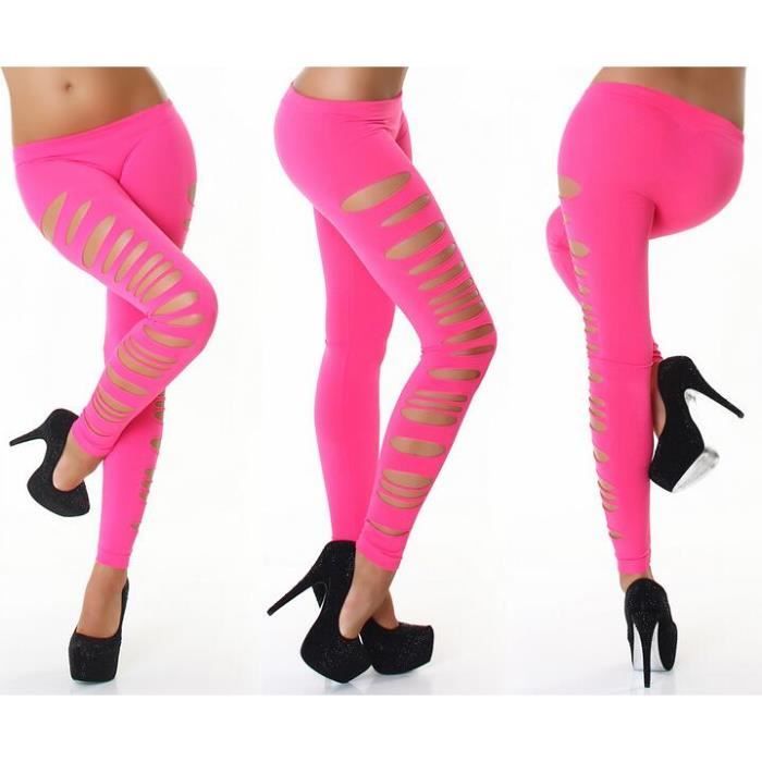 Legging déchiré outlet