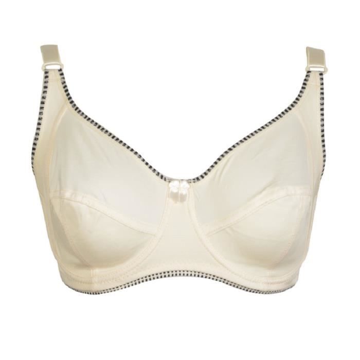 Soutien-gorge Balconnet Grande Taille 100E, Blanc Fleuri – Neuf Avec étiquettes