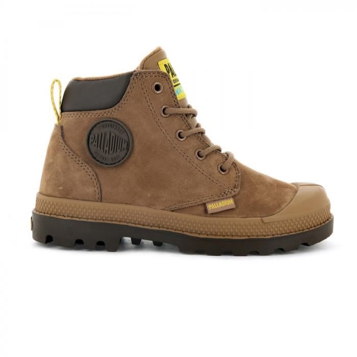 Boots Palladium Marron Bottines Et Boots PALLADIUM Hi Cuff Wp Oz V