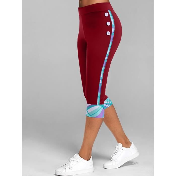 Pantalon De Marche Femme Pantalon De Jogging Femme - AmzBarley - Taille Haute Élastique - Vert - Confortable Et Respirant Jogging. Femme