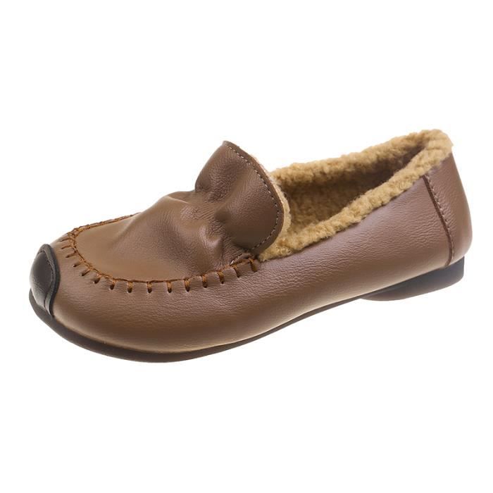 Richelieu femme hotsell marron
