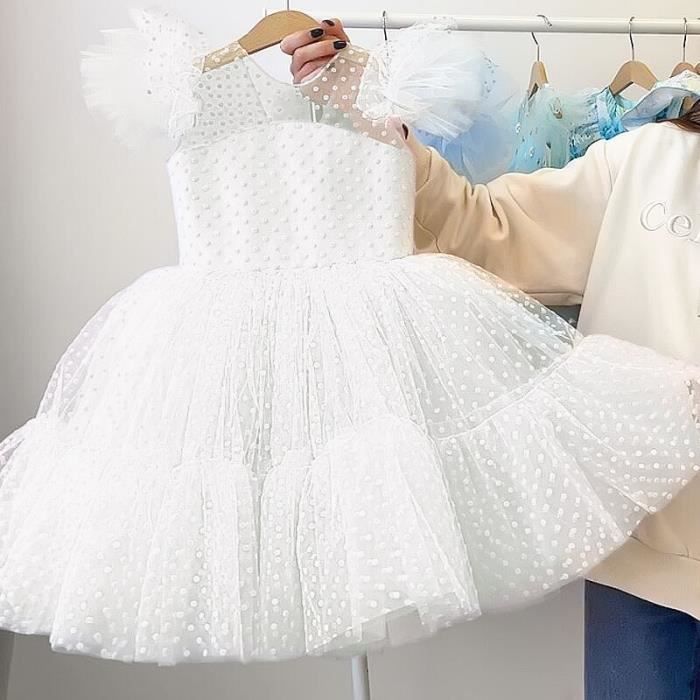 Robe Tutu Avec Ailes Pour Fille, Tenue De Ixd'Anniversaire, En