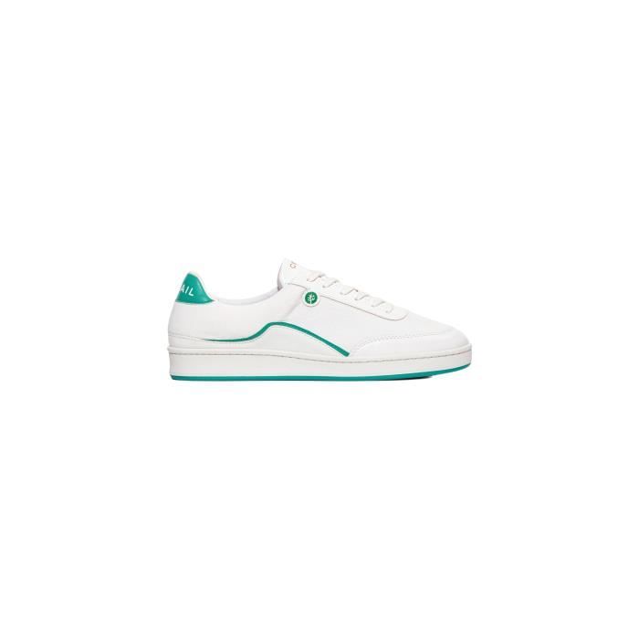 Baskets Corail Marseille 20 blanc verte 36 Blanc verte