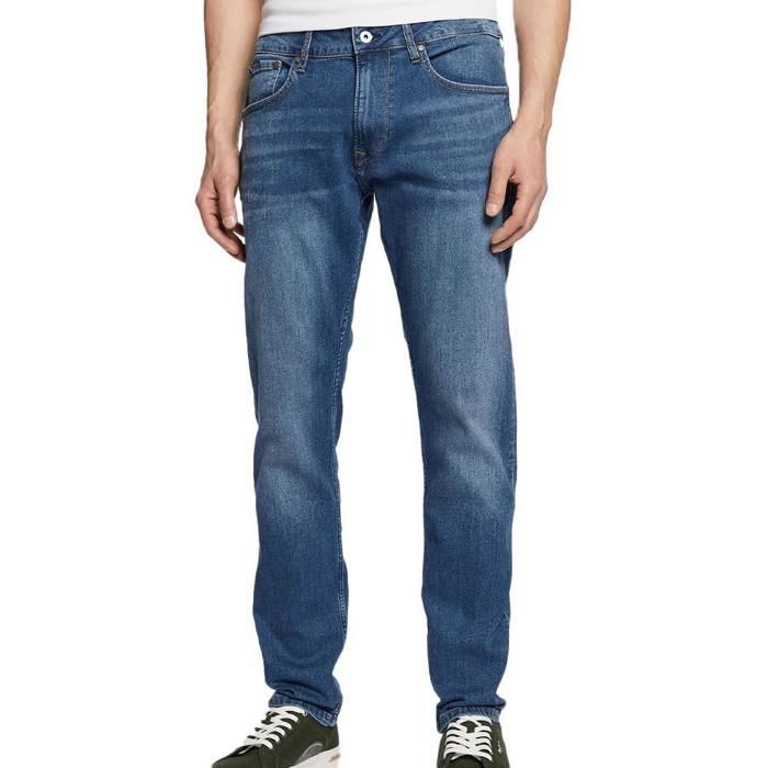 Pepe Jeans Slimfit Jeans 'Stanley' in Blauw Denim | ABOUT YOU