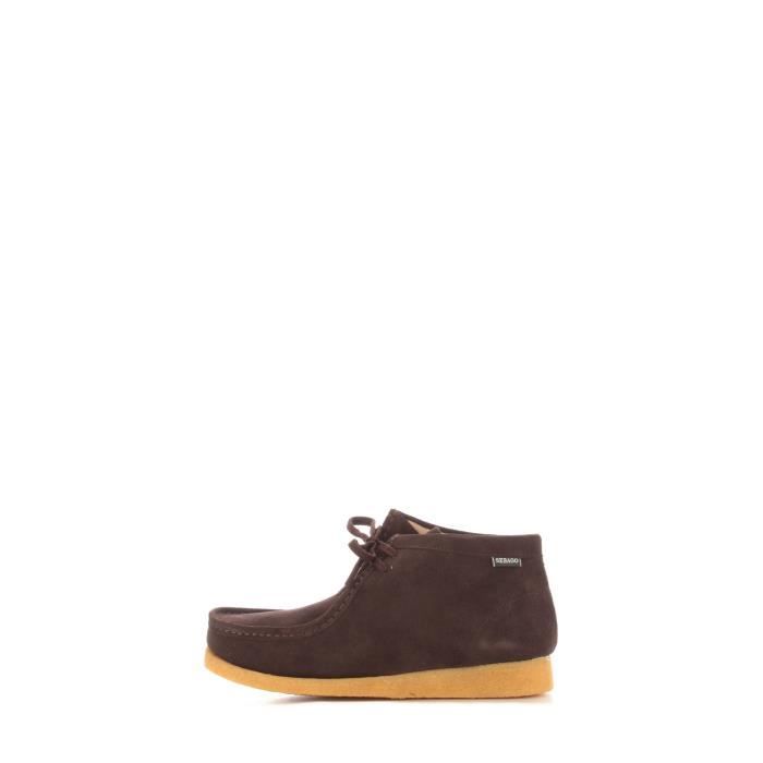 Chaussures Femme Sebago - Cuir Denim Bleu - Pointure 7M - À Enfiler - Occasion