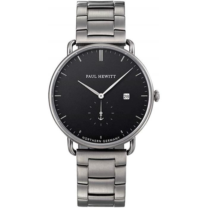PAUL HEWITT Montre Homme Acier Inoxydable Grand Atlantic Line