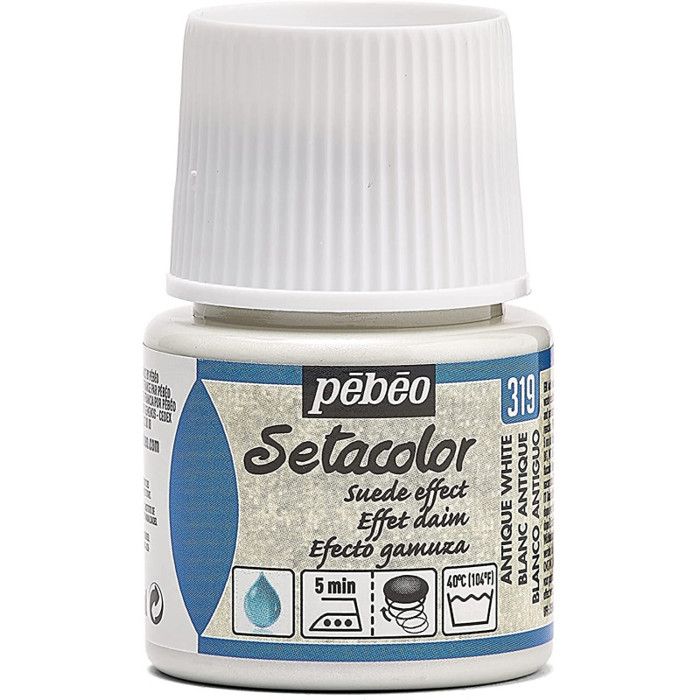 Peinture Textile Pébéo Setacolor – 45 Ml, Opaque, Flacon – Neuve, Réf 295-062