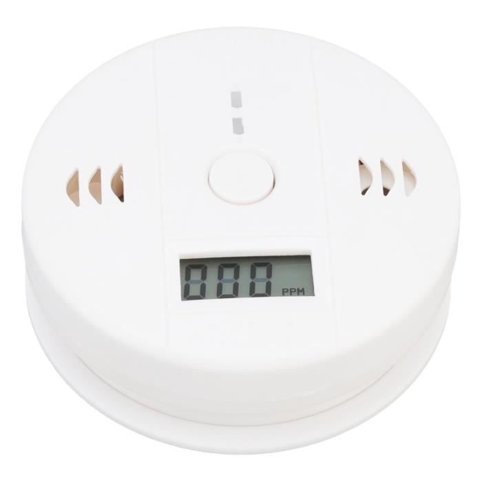Heiman Détecteur De Monoxyde De Carbone Intelligent Wi-Fi – Alarme 85 DB, Batterie 5 Ans, Autotest, Certifié EN 50291