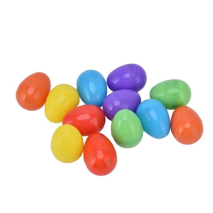 JOYIN Lot 72 Œufs De Pâques Lumineux + Mini Bâtons Glow – Idéal Chasse Aux Œufs, Fêtes Enfants, Cadeaux Phosphorescents