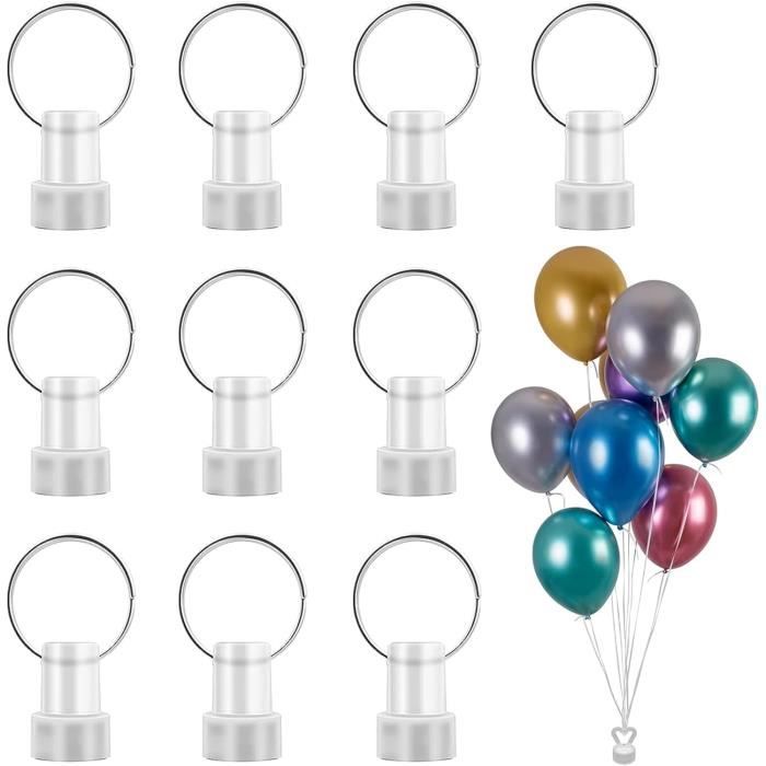 36 Poids à Ballons Colorés – Formes étoile, Cœur, Smiley – Avec 4 Rouleaux Ruban – Fête Anniversaire Mariage