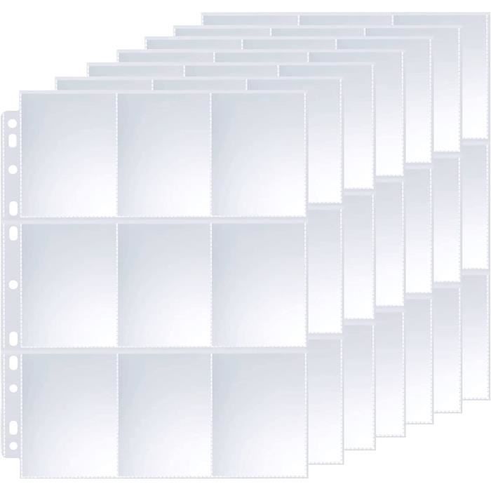Lot de 720 pochettes pour cartes à collectionner - Taille standard