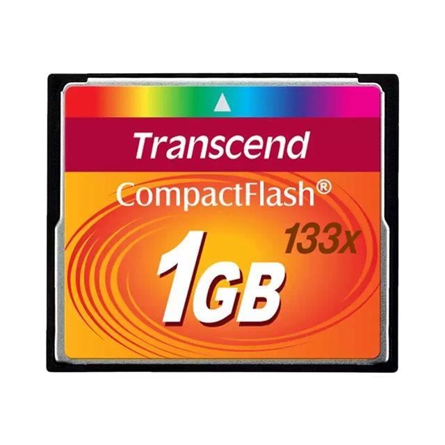 Carte mémoire flash - TRANSCEND - 1 Go - 133x - CompactFlash