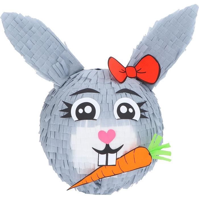 Piñata Anniversaire Garçon Grande 45cm - Visage Joyeux Pour Fêtes Inoubliables