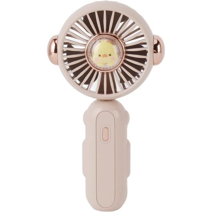 Ventilateur à Main - TAOFEDO - Modèle - Batterie 5000 MAh - 5 Vitesses - Affichage LED