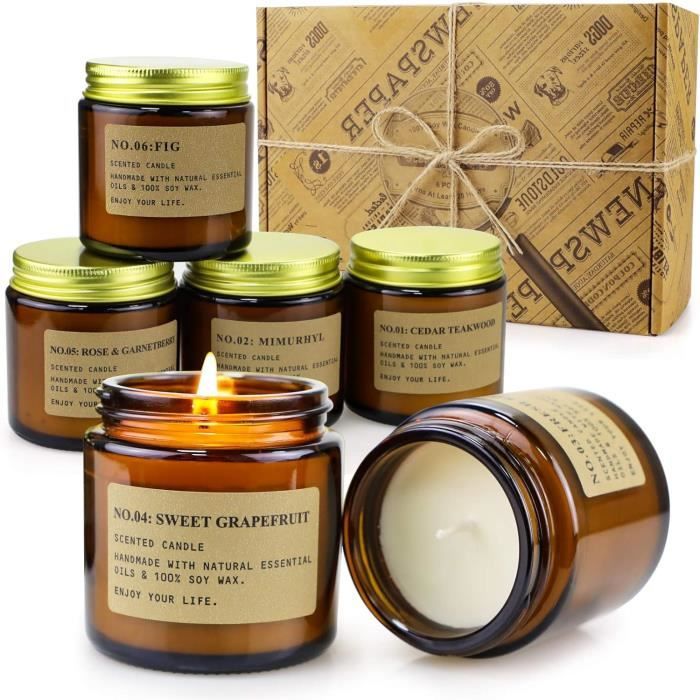 Bougie parfumée cire de soja 450g - PAIX SUR TERRE - CHESTNUT HILL Candle Company main image 1