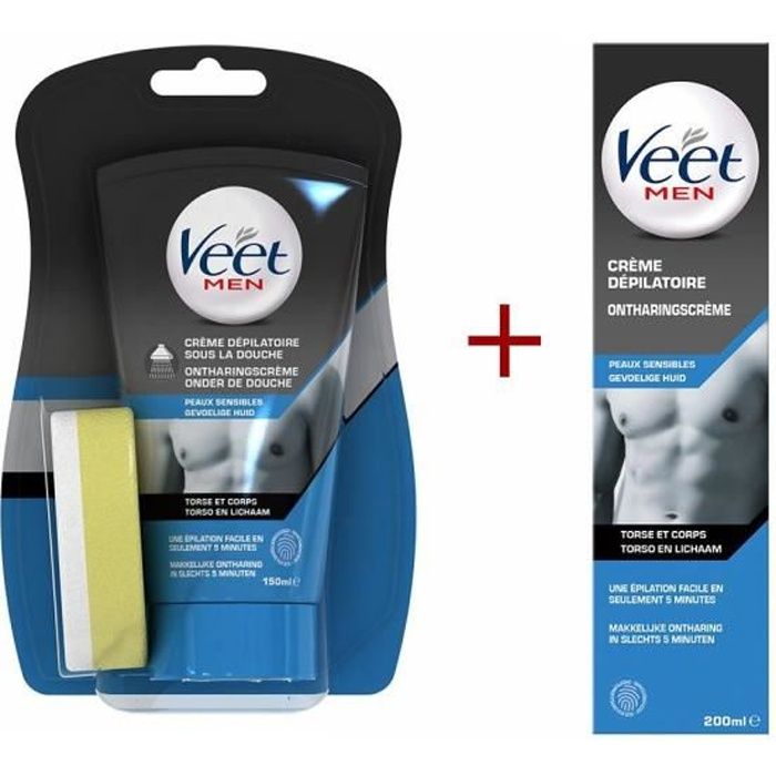 Crème Dépilatoire Sous La Douche - VEET - Peaux Sensibles