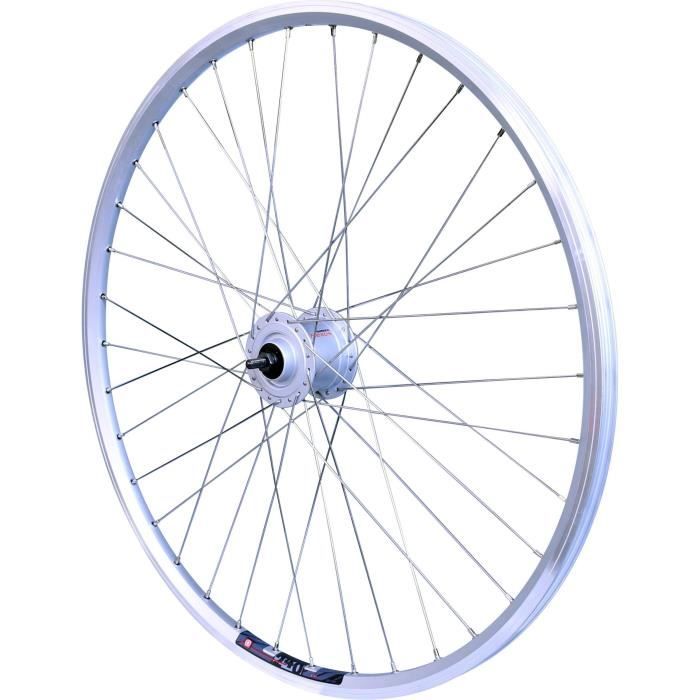 Roue Vélox Jante Mach1 M240 Argent 28 - Shimano Dynamo