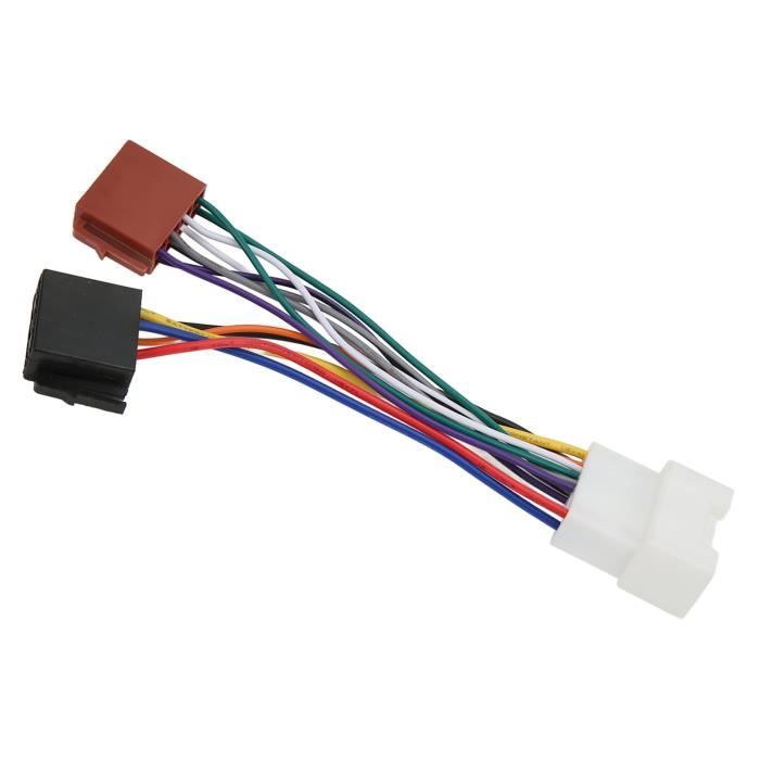 Extension Faisceau ISO Autoradio – 16 Broches, 60 Cm, Compatible Lecteurs Android, Installation Facile - 9