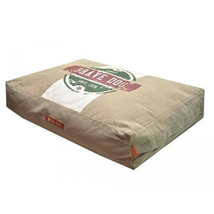 Woof Brave Dog Matelas Pour Chien Sable 75 X 55 X 15 Cm Achat