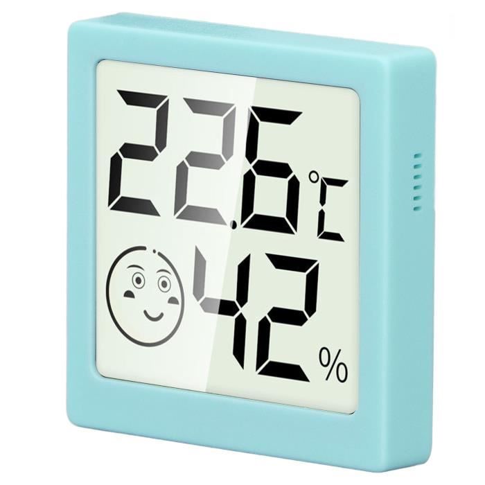 Thermomètre Intérieur avec Humidité – 9,8 Pouces Mur Vertical