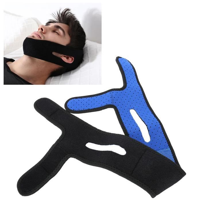 Masque Anti-ronflement Réglable En Néoprène - Pour Un Sommeil Paisible, Sans Apnée